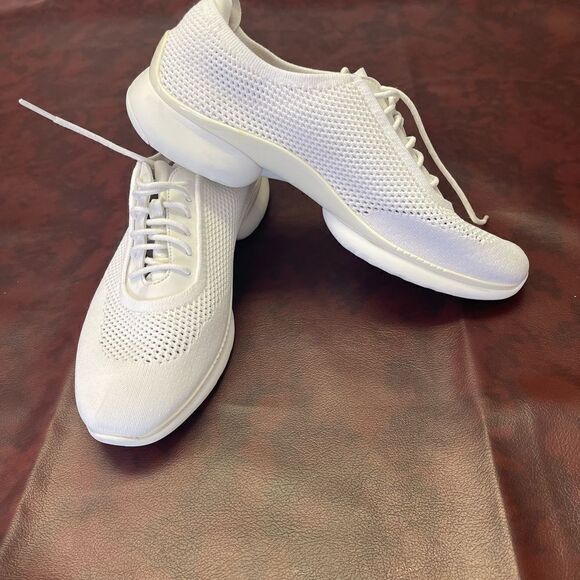 Cole Haan ZEROGRAND white sneakers tennis shoes, size 9 - Picture 5 of 12